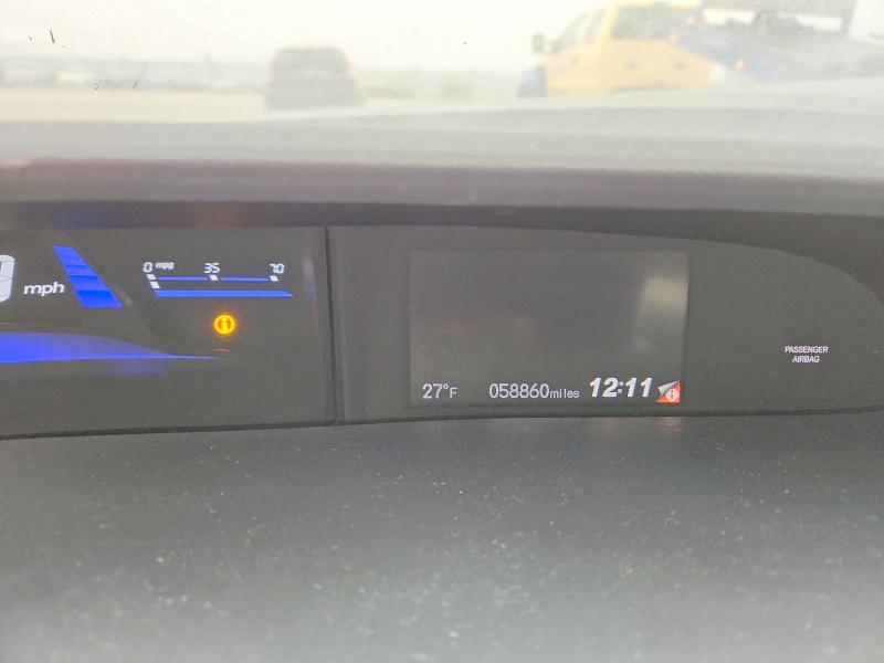 Photo 9 from auction – 2013 HONDA CIVIC with VIN 2HGFB2F53DH587669