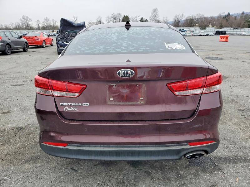 Photo 6 from auction – 2018 KIA OPTIMA LX with VIN 5XXGT4L33JG240212