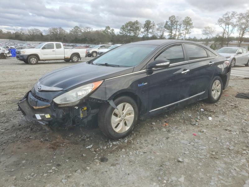 HYUNDAI SONATA HYB 2015 with VIN KMHEC4A45FA134183 - Photo from auction