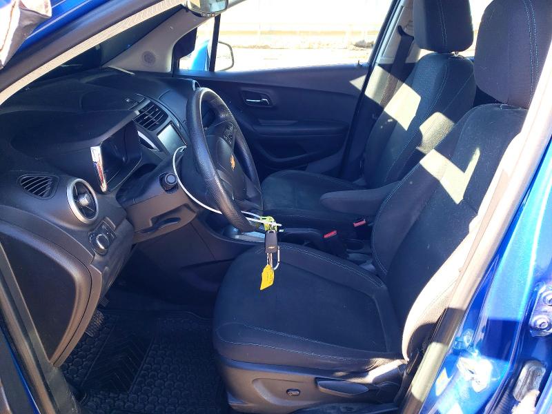 Photo 7 from auction – 2015 CHEVROLET TRAX LS with VIN KL7CJKSB3FB195767