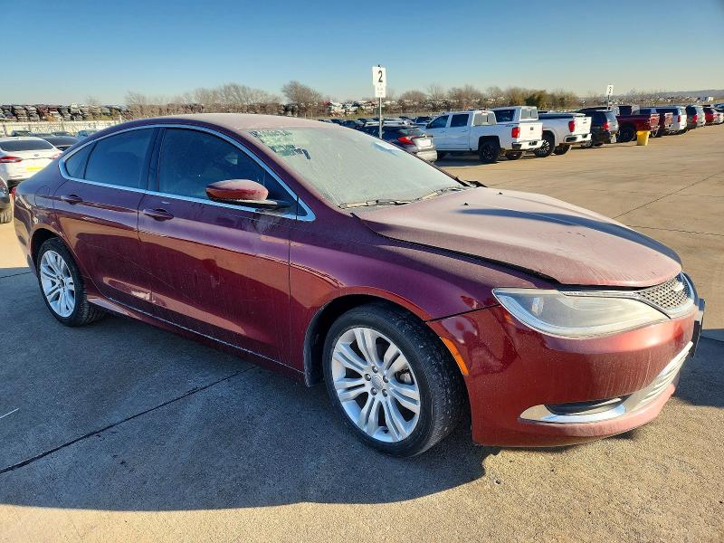 Photo 4 from auction – 2015 CHRYSLER 200 LIMITE with VIN 1C3CCCAB7FN525935