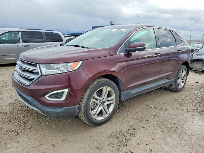 FORD EDGE TITAN 2018 with VIN 2FMPK4K90JBB88932 - Photo from auction