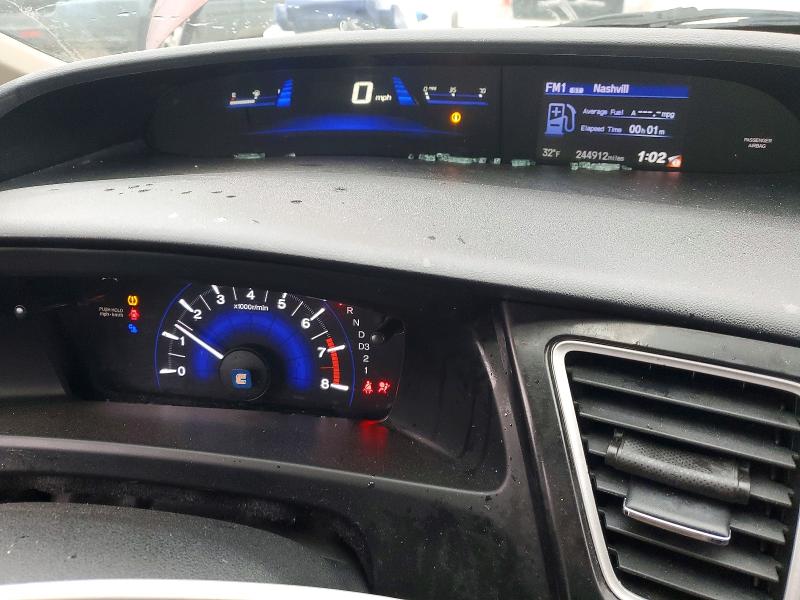 Photo 9 from auction – 2013 HONDA CIVIC LX with VIN 19XFB2F53DE024048