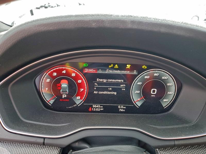 Photo 9 from auction – 2023 AUDI SQ5 SPORTB with VIN WA124AFY3P2124191