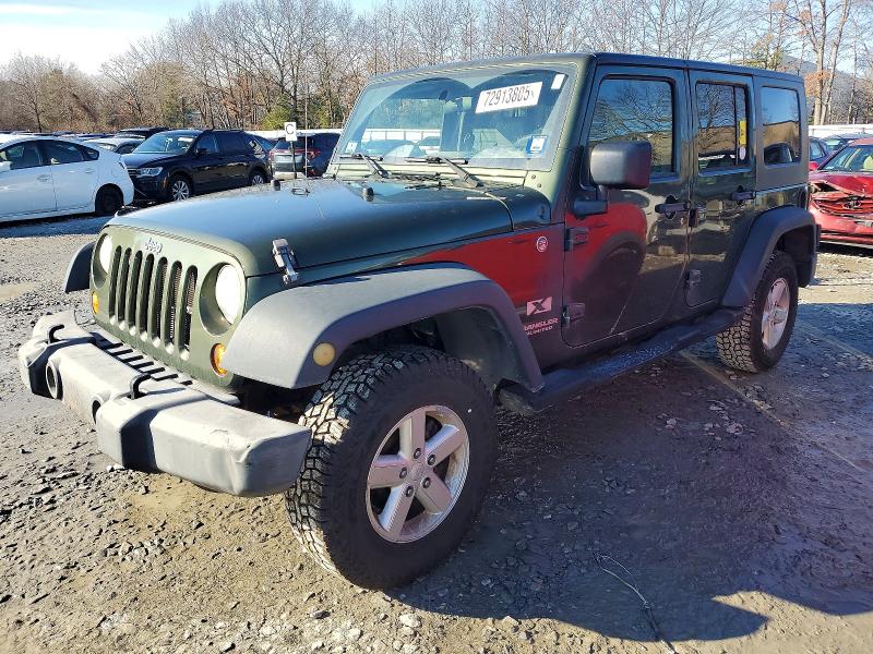 JEEP WRANGLER X 2007 with VIN 1J4GA39157L129248 - Photo from auction