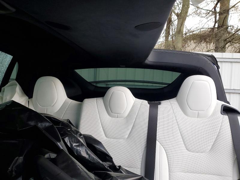 Photo 10 from auction – 2023 TESLA MODEL X with VIN 7SAXCAE51PF395403
