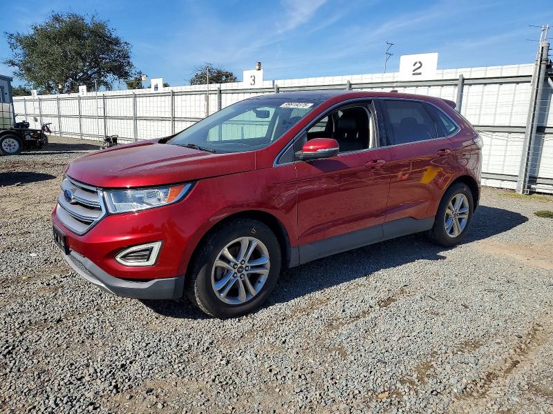 FORD EDGE SEL 2015 with VIN 2FMTK3J99FBC12663 - Photo from auction