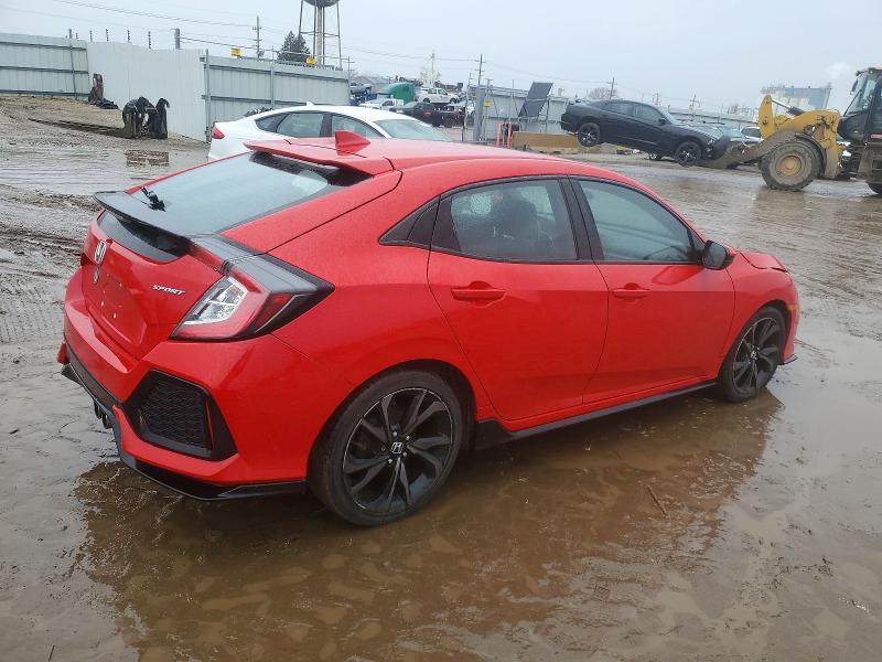 Photo 3 from auction – 2017 HONDA CIVIC with VIN SHHFK7H41HU208209