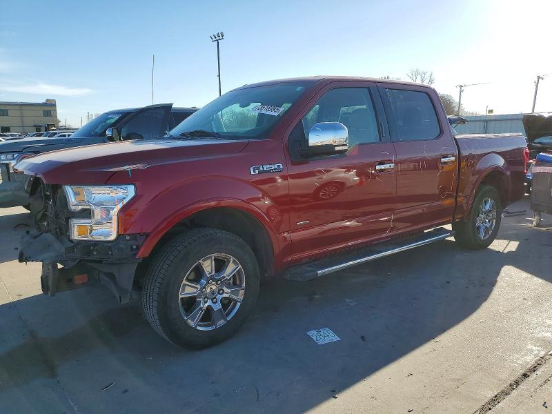 FORD F150 SUPER 2017 with VIN 1FTEW1CP7HKD31273 - Photo from auction