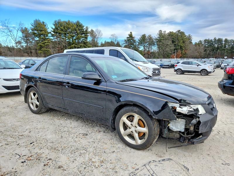 Photo 4 from auction – 2008 HYUNDAI SONATA SE with VIN 5NPEU46F88H339942