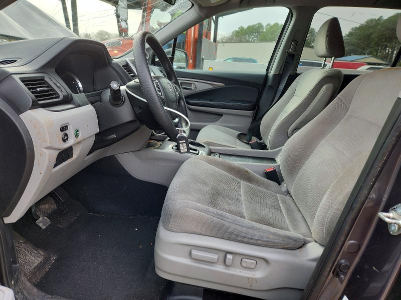 Photo 7 from auction – 2018 HONDA PILOT EX with VIN 5FNYF6H38JB024729