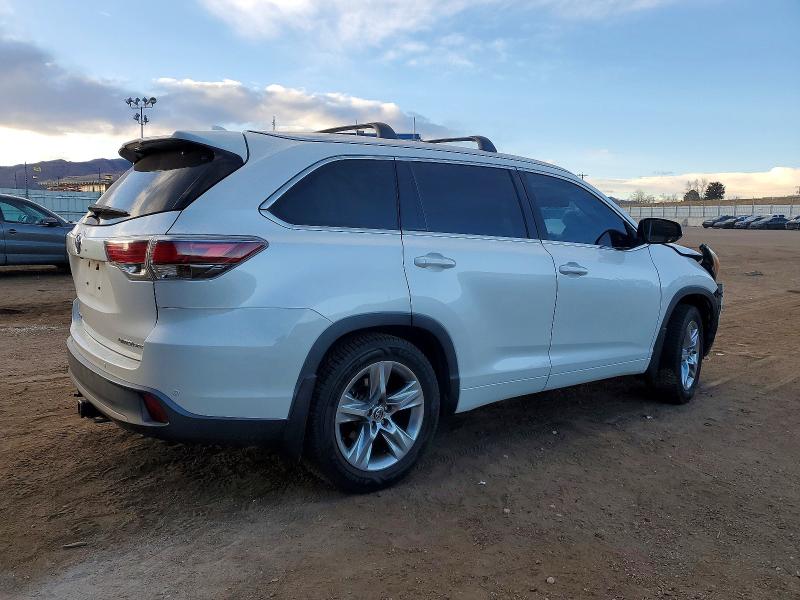 Photo 3 from auction – 2016 TOYOTA HIGHLANDER with VIN 5TDDKRFH1GS269905