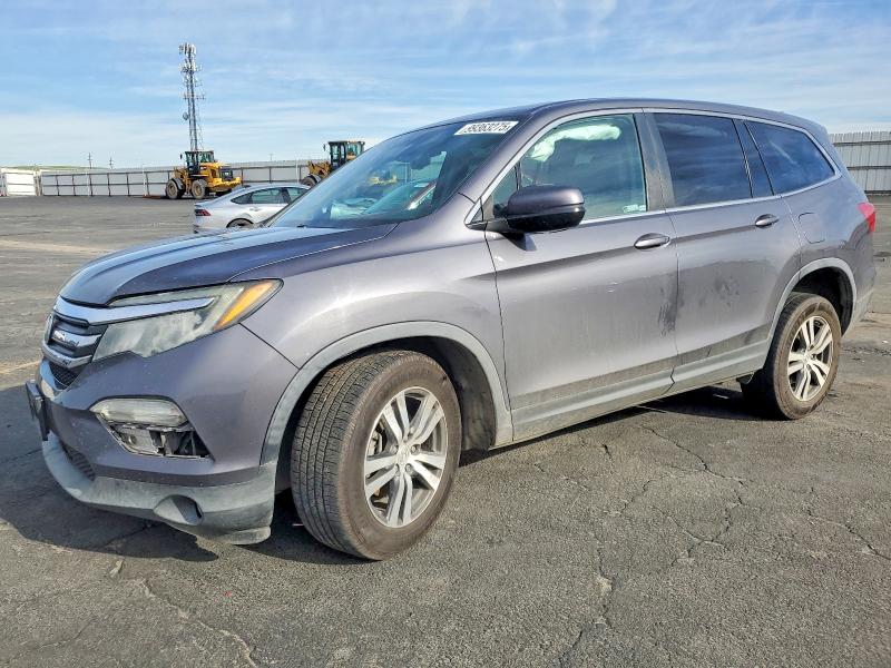 HONDA PILOT EXL 2018 with VIN 5FNYF6H53JB050205 - Photo from auction