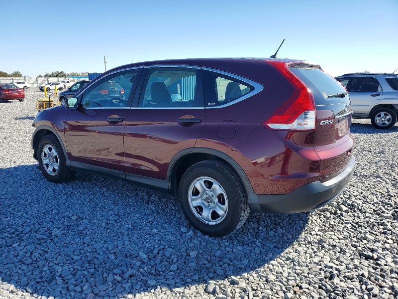 Photo 2 from auction – 2012 HONDA CR-V LX with VIN 5J6RM4H37CL024472