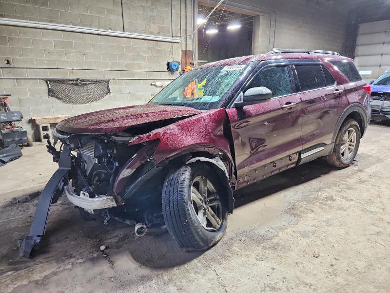 FORD EXPLORER X 2022 with VIN 1FMSK8DH0NGB56759 - Photo from auction