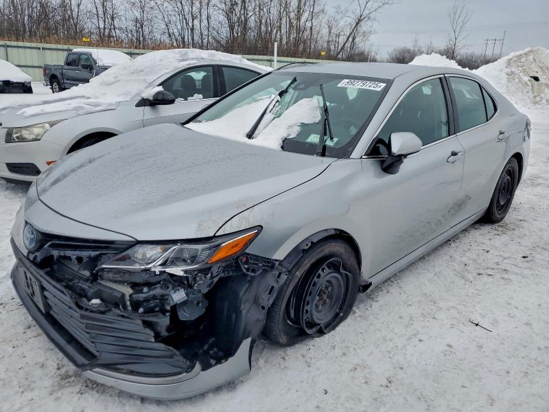 TOYOTA CAMRY LE 2023 with VIN 4T1C31AK6PU610798 - Photo from auction