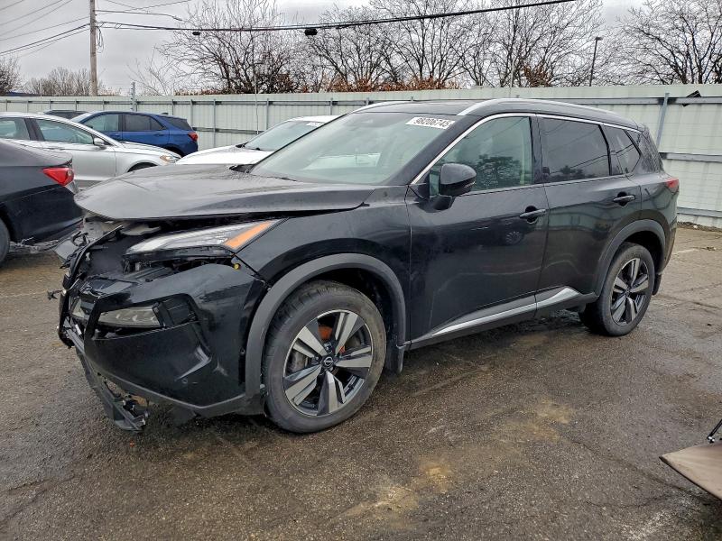 NISSAN ROGUE SL 2022 with VIN 5N1BT3CB0NC720429 - Photo from auction