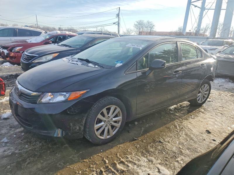 Фото 1 с аукциона – 2012 HONDA CIVIC EX с VIN 19XFB2F84CE341944