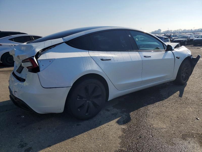 Photo 3 from auction – 2025 TESLA MODEL 3 with VIN 5YJ3E1EAXSF976362