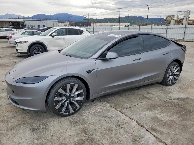 TESLA MODEL 3 2025 with VIN 5YJ3E1EA8SF888250 - Photo from auction
