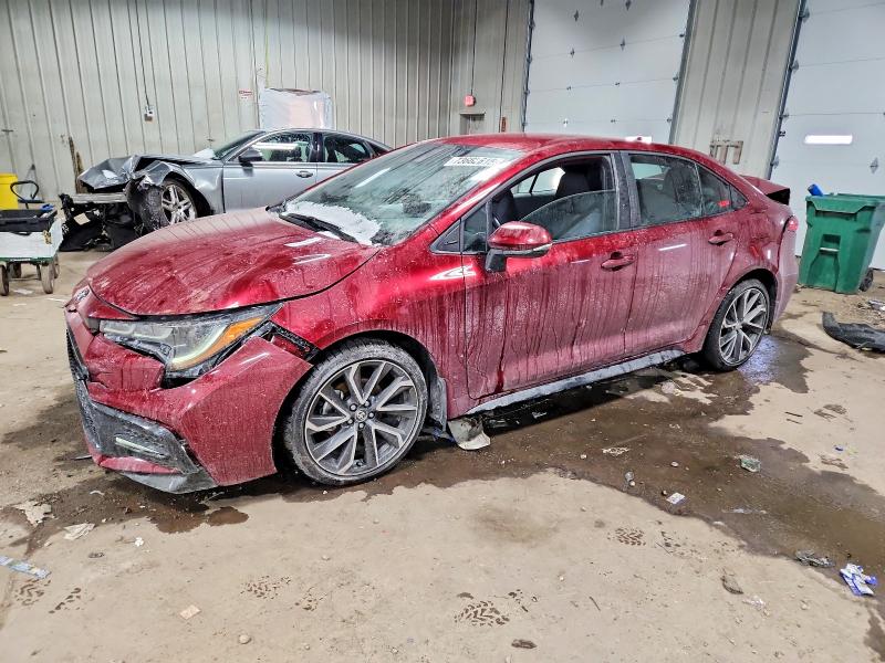 TOYOTA COROLLA 2022 with VIN 5YFS4MCE9NP126558 - Photo from auction