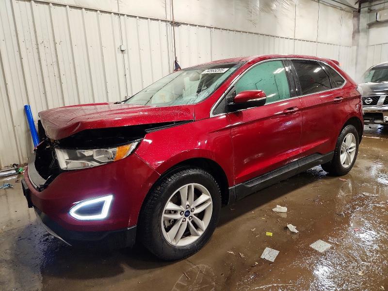 FORD EDGE SEL 2015 with VIN 2FMTK4J96FBB79966 - Photo from auction