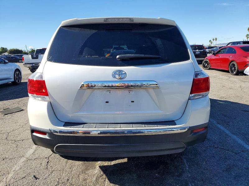 Photo 6 from auction – 2012 TOYOTA HIGHLANDER with VIN 5TDZA3EHXCS024960