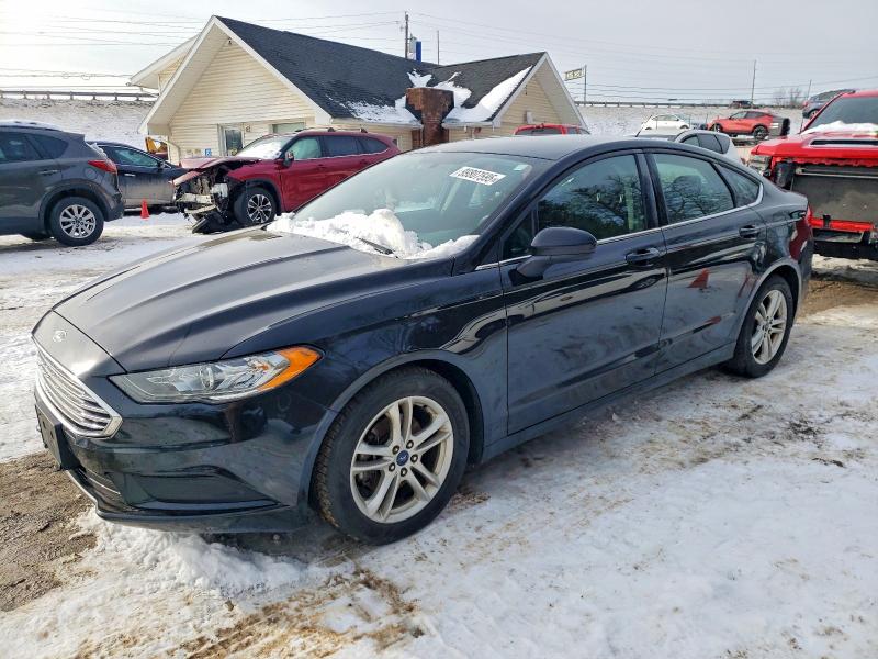 Photo 1 from auction – 2018 FORD FUSION SE with VIN 3FA6P0HD6JR165801