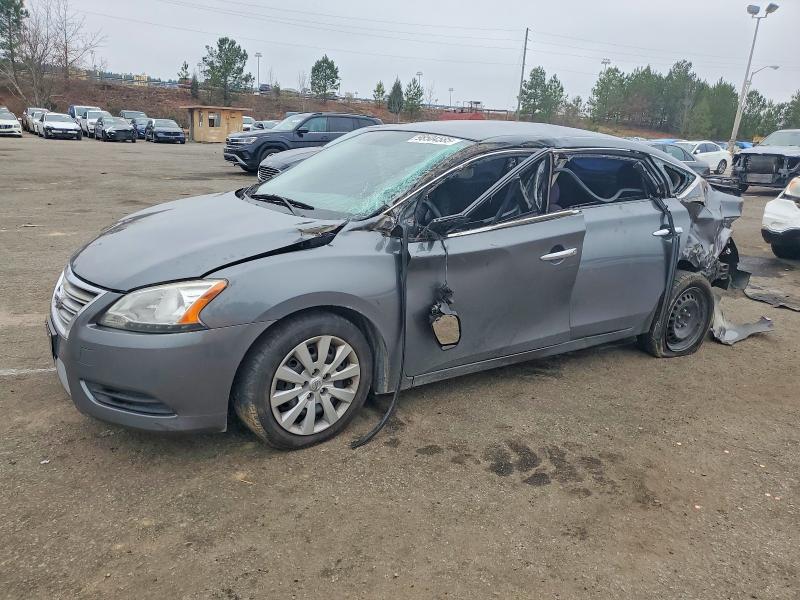 Photo 1 from auction – 2015 NISSAN SENTRA S with VIN 3N1AB7AP4FL647910