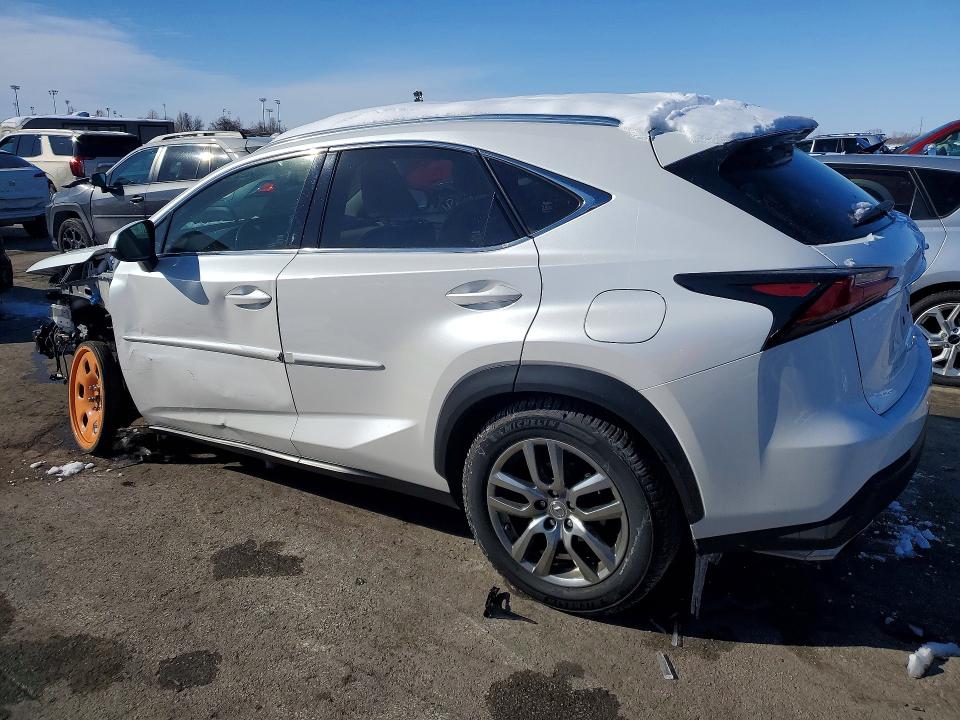 Photo 2 from auction – 2016 LEXUS NX 200T BA with VIN JTJBARBZ0G2083415