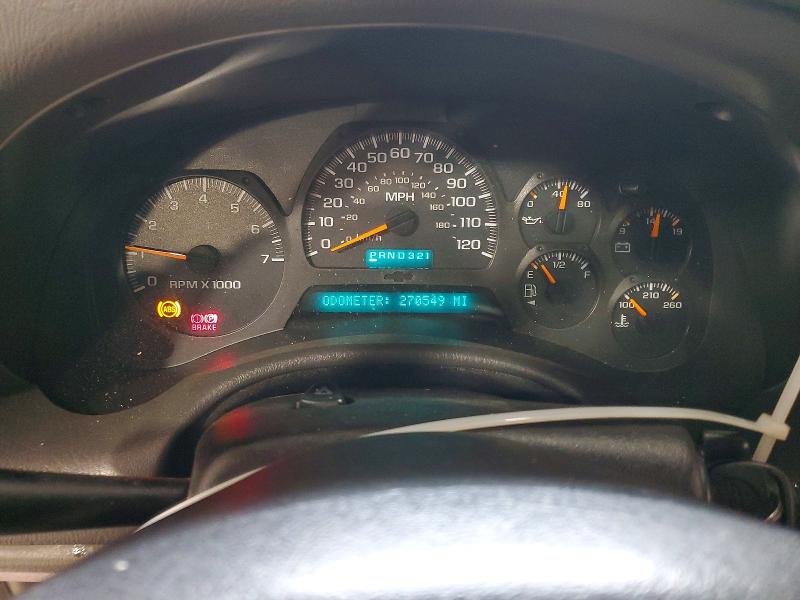 Photo 9 from auction – 2002 CHEVROLET TRAILBLAZE with VIN 1GNDS13S622367238