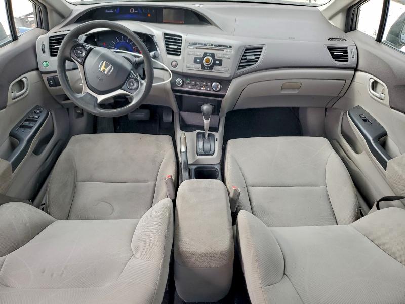 Photo 8 from auction – 2012 HONDA CIVIC LX with VIN 2HGFB2F52CH328993