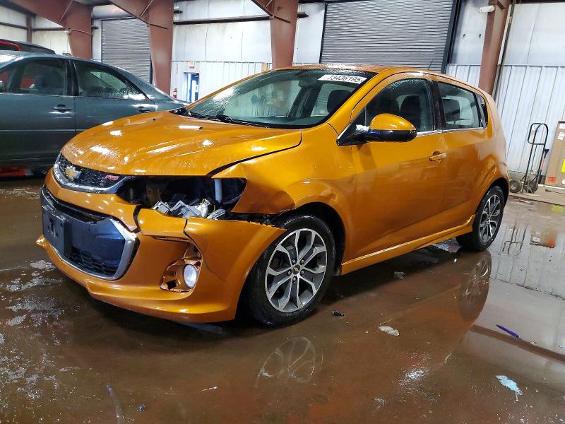 CHEVROLET SONIC LT 2017 with VIN 1G1JD6SB8H4151675 - Photo from auction