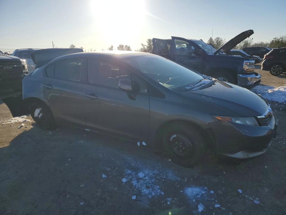Photo 4 from auction – 2012 HONDA CIVIC with VIN 19XFB2F53CE365206