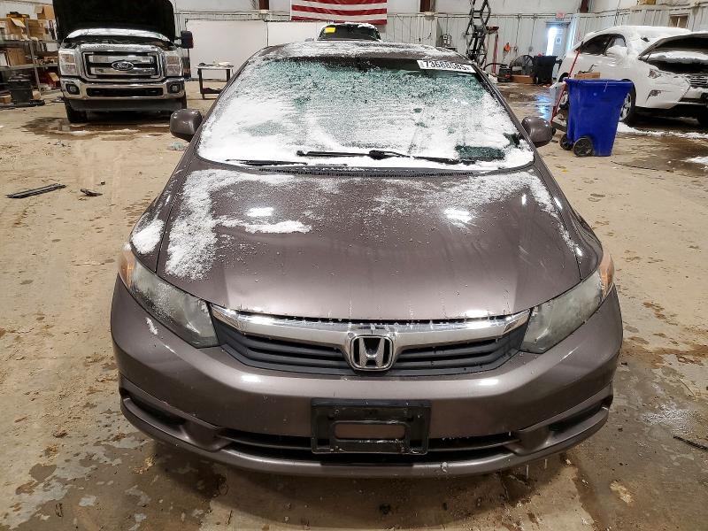 Photo 5 from auction – 2012 HONDA CIVIC EX with VIN 19XFB2F89CE063025