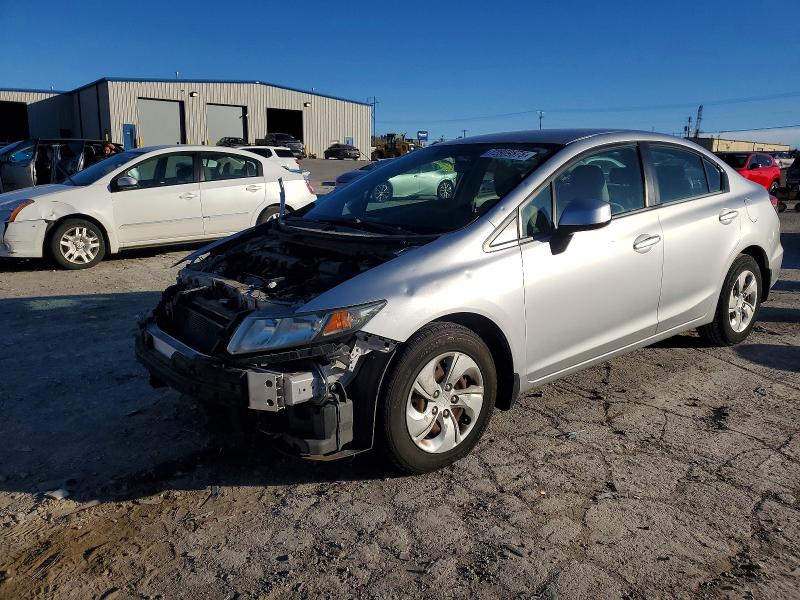 HONDA CIVIC LX 2013 with VIN 19XFB2F54DE029713 - Photo from auction