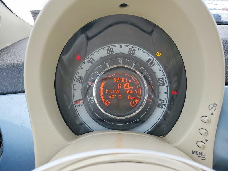 Photo 9 from auction – 2013 FIAT 500 POP with VIN 3C3CFFAR3DT529211