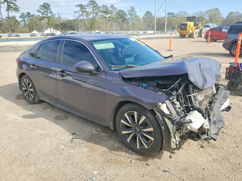 Photo 4 from auction – 2022 HONDA CIVIC EXL with VIN 19XFL1H77NE012203