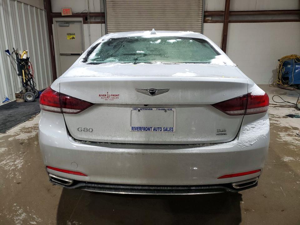 Photo 6 from auction – 2018 GENESIS G80 with VIN KMHGN4JE4JU241034
