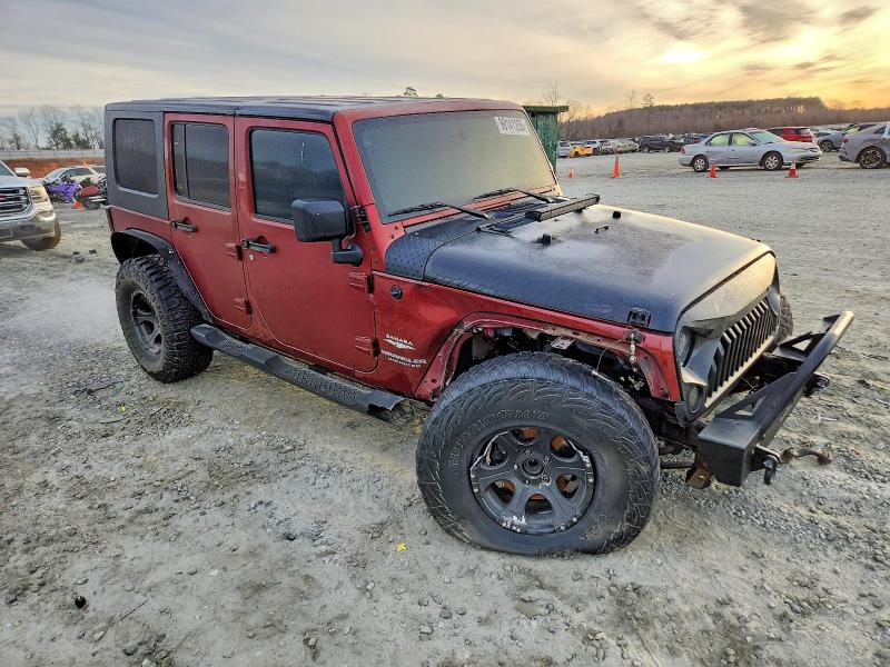 Photo 4 from auction – 2007 JEEP WRANGLER S with VIN 1J8GB59187L144804
