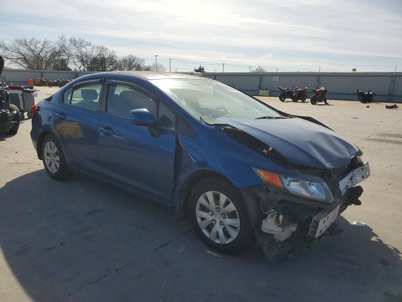 Photo 4 from auction – 2012 HONDA CIVIC LX with VIN 2HGFB2F55CH575960