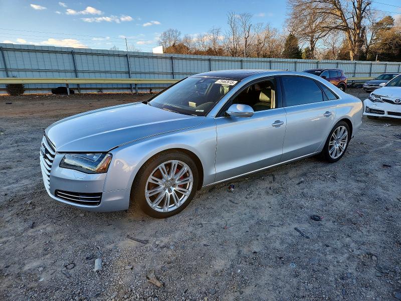 AUDI A8 L QUATT 2014 with VIN WAURGAFD0EN011641 - Photo from auction