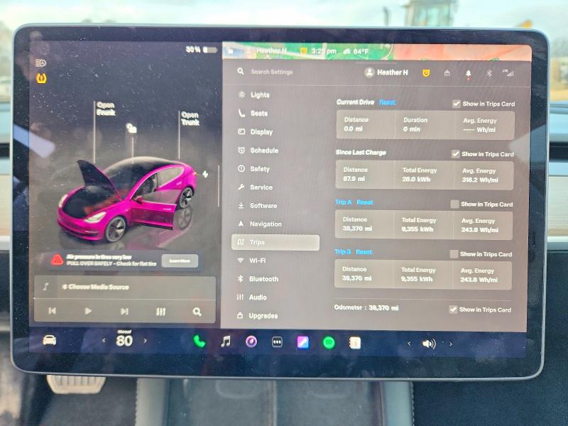 Photo 9 from auction – 2023 TESLA MODEL 3 with VIN 5YJ3E1EA1PF489137