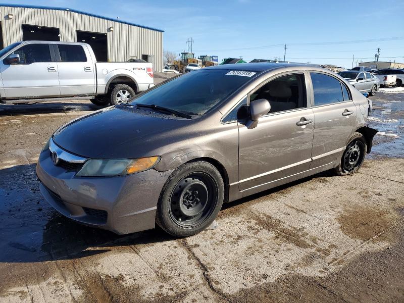 HONDA CIVIC LX 2010 with VIN 19XFA1F5XAE085776 - Photo from auction