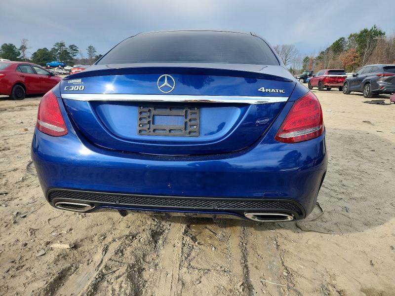 Photo 6 from auction – 2018 MERCEDES-BENZ C 300 4MAT with VIN WDDWF4KB1JR410095
