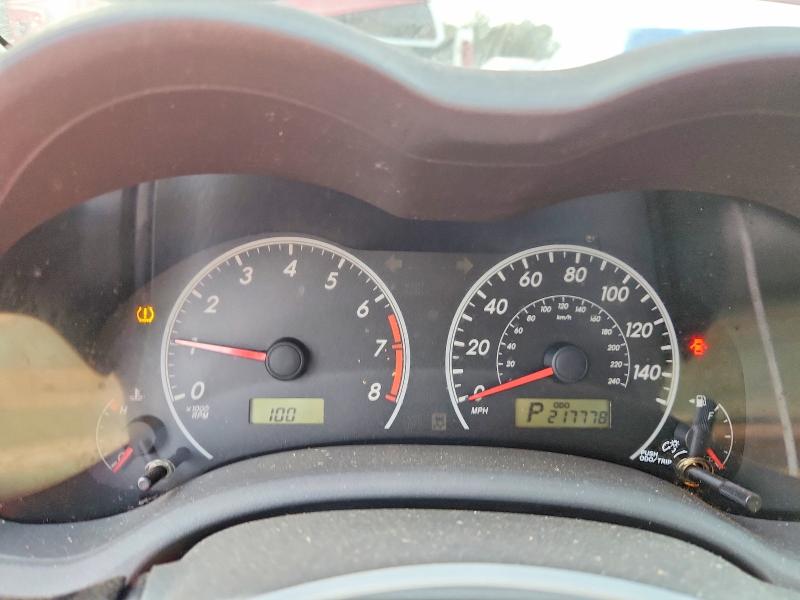 Photo 9 from auction – 2009 TOYOTA COROLLA with VIN 1NXBU40E99Z043270