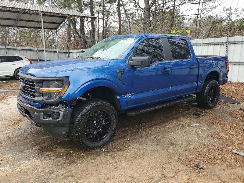 FORD F150 STX 2024 with VIN 1FTFW2L52RFA13256 - Photo from auction