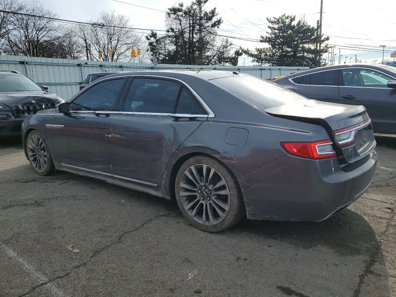 Photo 2 from auction – 2017 LINCOLN CONTINENTA with VIN 1LN6L9NP0H5603262