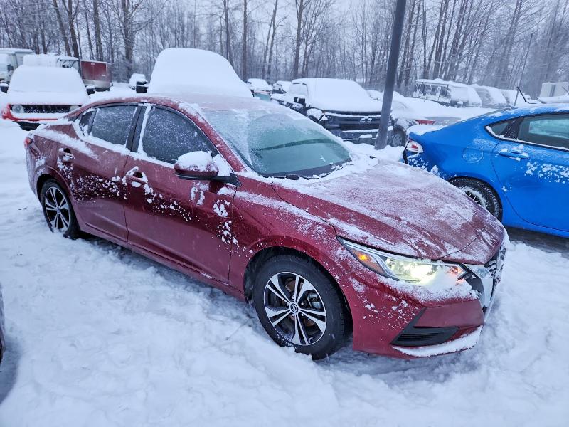 Photo 4 from auction – 2021 NISSAN SENTRA SV with VIN 3N1AB8CV6MY281966