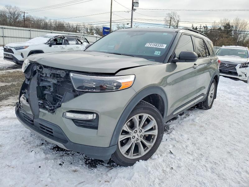 FORD EXPLORER 2020 with VIN 1FMSK8DH5LGA57285 - Photo from auction